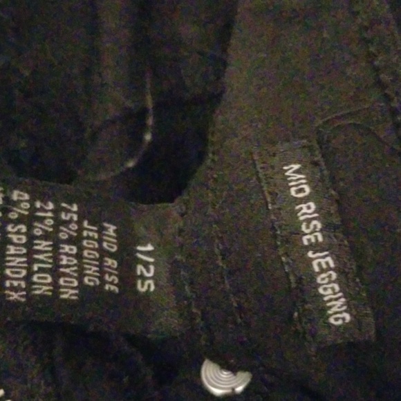 Black Jeggings by: Rue 21 - Picture 2 of 2